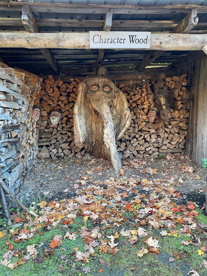 Character wood - elephant