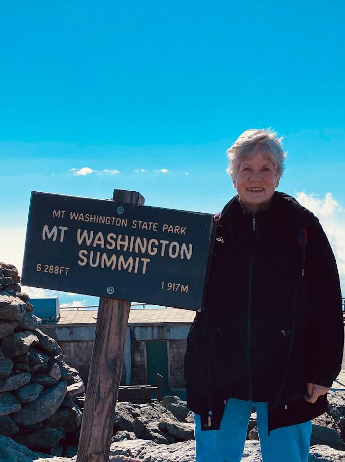 Me! At the top of Mount Washington